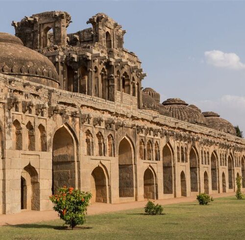 Elephant Stables Hampi royal enclosure