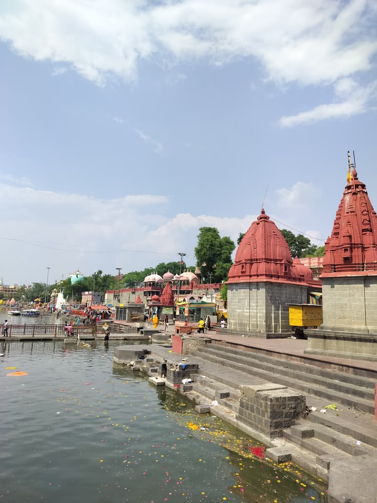 Ram Ghat Shipra river near Ujjain temple town