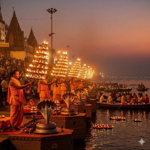 Ganga Aarti Assi Ghat Varanasi tour package