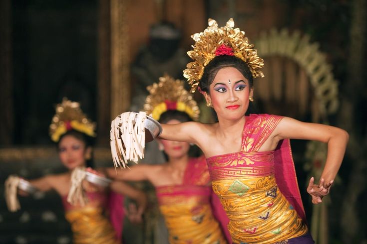 Traditional Balinese dance performance